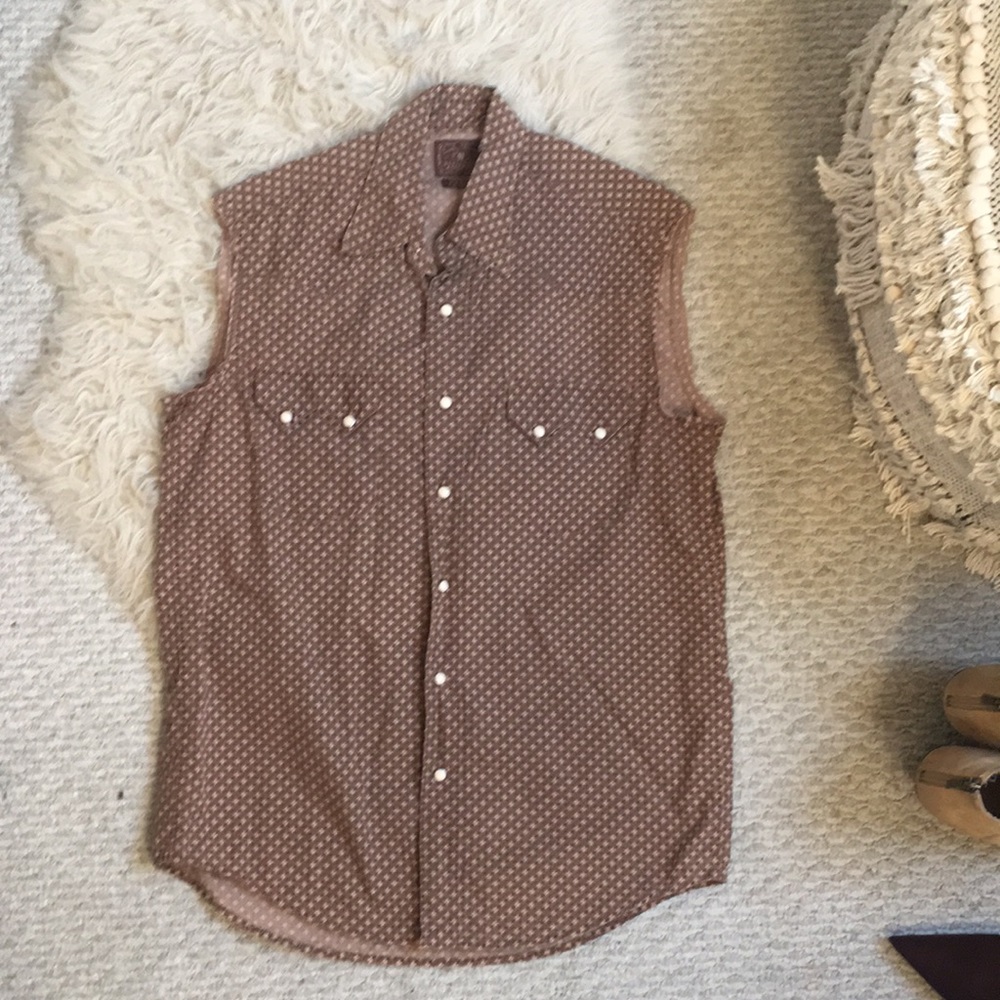 Vintage Lucky Brand Button Up